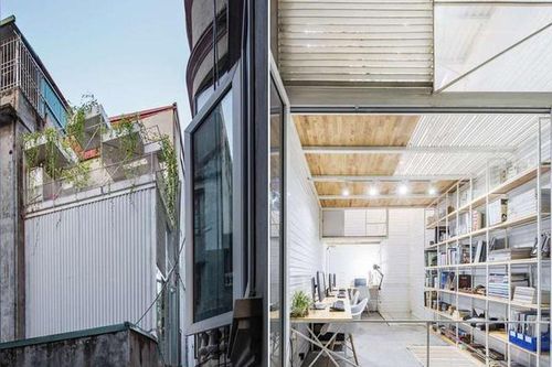 Nhà 10m2 ở Hà Nội không tốn viên gạch để xây vẫn đẹp như mơ