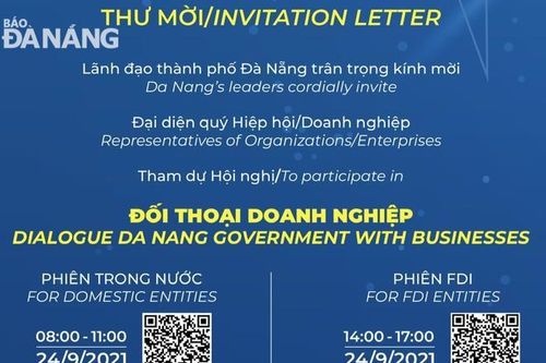 Ngày 24-9 sẽ diễn ra hội nghị trực tuyến 'Đối thoại doanh nghiệp' với gần 1.000 đại biểu tham dự