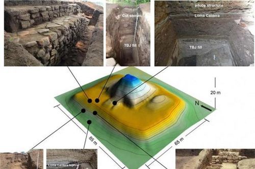 Cực choáng kim tự tháp Maya xây bằng vật liệu chết chóc