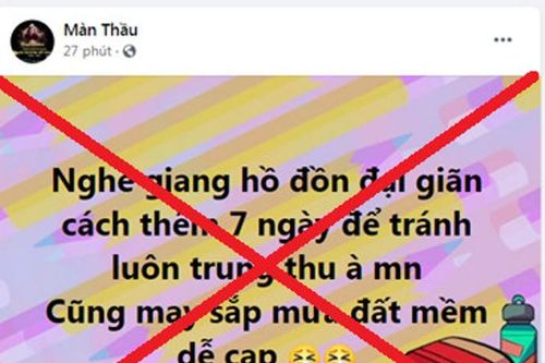 Sở Thông tin và Truyền thông Thanh Hóa xử phạt trường hợp đăng tải thông tin sai sự thật trên mạng Internet