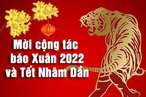 Chính trị - Xã hội Theo dòng thời sự Mời cộng tác báo Xuân 2022 và Tết Nhâm Dần