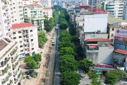 Hà Nội: Xén vỉa hè mở rộng đoạn đường Trần Đăng Ninh