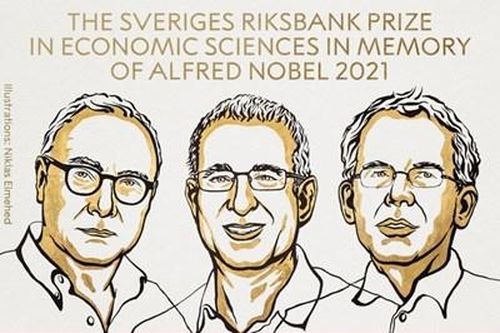 Ba nhà kinh tế tại Mỹ giành giải Nobel Kinh tế 2021