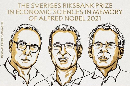 Giải Nobel Kinh tế 2021 được trao cho ba nhà kinh tế người Mỹ David Card, Joshua D. Angrist và Guido W. Imbens