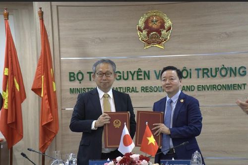 Ghi nhớ hợp tác về tăng trưởng các-bon thấp giữa Việt Nam và Nhật Bản