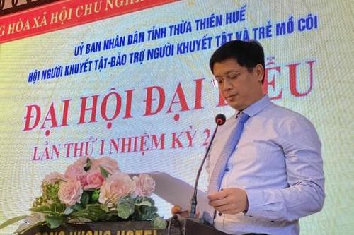 Chính trị - Xã hội Chính trị - Xã hội Đại hội Đại biểu Hội Người Khuyết Tật - Bảo trợ người khuyết tật và trẻ mồ côi tỉnh