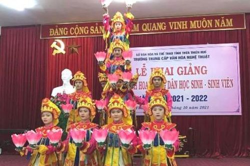 Giáo dục Tin tức giáo dục Trường trung cấp Văn hóa nghệ thuật đón 60 học sinh vào năm học mới
