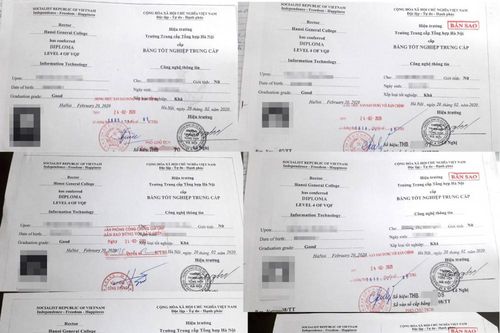 Sở GD&ĐT Hà Nội yêu cầu thu hồi 16 bằng tốt nghiệp của giáo viên trường THPT Cao Bá Quát