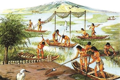 Độc đáo ruộng nổi trên hồ Aztecs