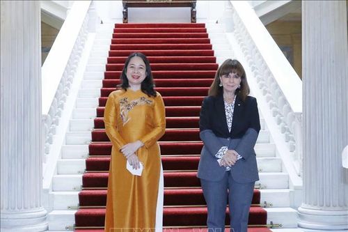 Phó Chủ tịch nước Võ Thị Ánh Xuân thăm chính thức Cộng hòa Hy Lạp