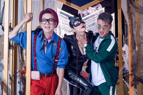 Hậu rủ rê dàn sao Việt đến nhà chơi Halloween, Lý Nhã Kỳ tiết lộ đang bị thoát vị đĩa đệm