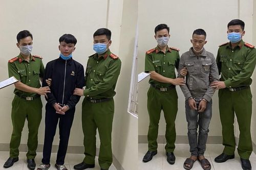 Chân dung các đối tượng hành hung nam sinh trước cổng trường
