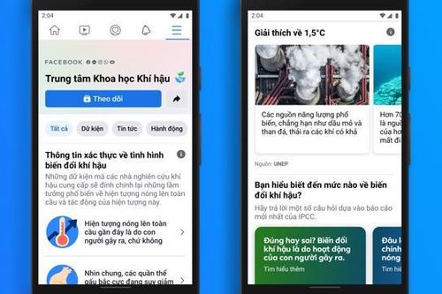 Meta lập Trung tâm thông tin Khoa học về Khí hậu tại Việt Nam