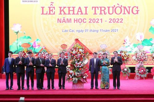 Trường Cao đẳng Lào Cai khai giảng năm học mới 2021-2022