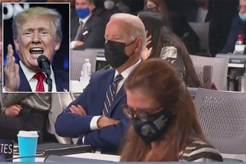 Ông Trump tố Tổng thống Biden ngủ gật khi dự hội nghị COP26
