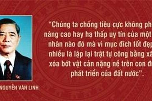 Hai Tổng Bí thư và mối quan tâm: Chống tiêu cực