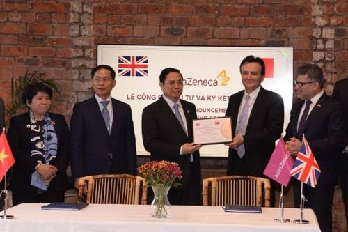 AstraZeneca sẽ đầu tư 90 triệu USD hỗ trợ Việt Nam nâng cao năng lực sản xuất dược phẩm