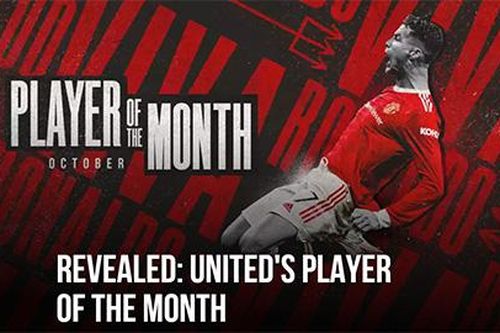 Ronaldo nhận danh hiệu Cầu thủ MU xuất sắc nhất tháng 10