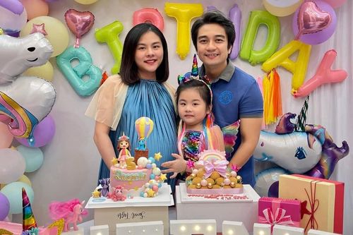 'Đại tiểu thư' nhà Vân Trang hưởng gen trội từ bố mẹ, sẽ là một Hoa hậu tương lai chăng?