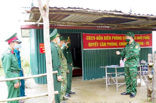 Biên phòng duy trì 76 tổ, chốt kiểm soát trên tuyến biên giới