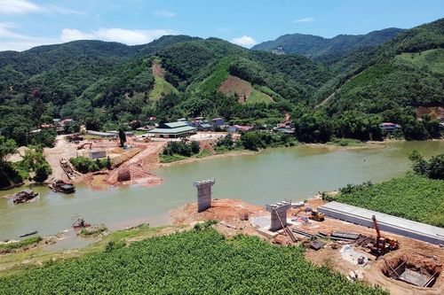 Dự án cầu Việt Tiến: Nỗ lực thi công vượt tiến độ
