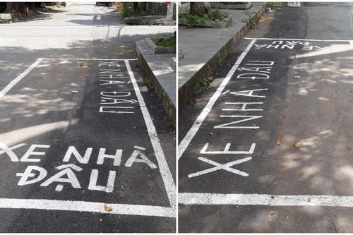 Đang ung dung trên đường thì 'ngớ người' trước dòng chữ lạ, dân mạng thốt lên: 'Hồn nhiên quá'