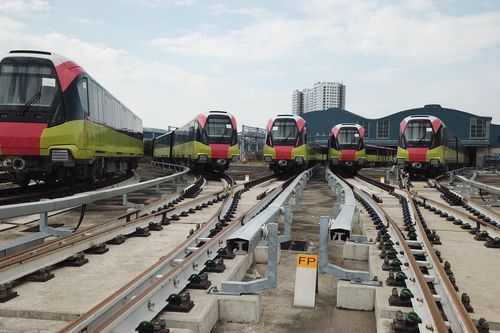 Lắp ráp, thử nghiệm đoàn tàu tuyến Nhổn - ga Hà Nội chạy thử vào tháng 12