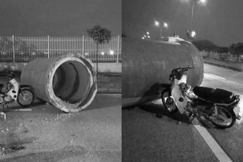 Vụ đôi nam nữ tông vào ống cống: Người điều khiển xe máy vi phạm nồng độ cồn