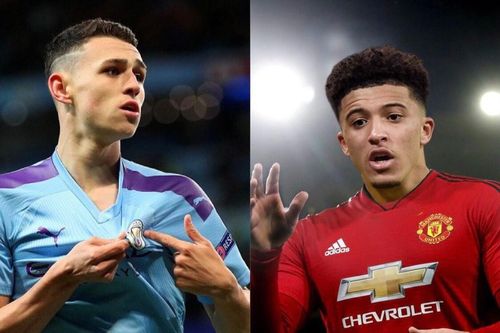 Số phận trái ngược của Sancho và Foden trước derby Manchester