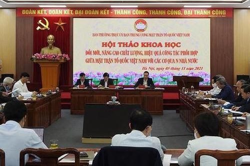Công tác phối hợp giữa Mặt trận Tổ quốc với các cơ quan nhà nước: Hoàn thiện pháp luật, phân rõ vai trò