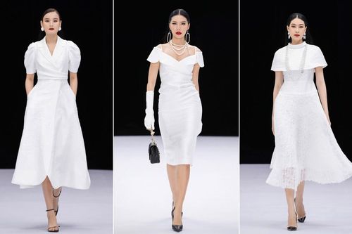 Sau lùm xùm hậu trường, Minh Tú, Thùy Dương, Hương Ly đụng độ nhau trên sàn catwalk