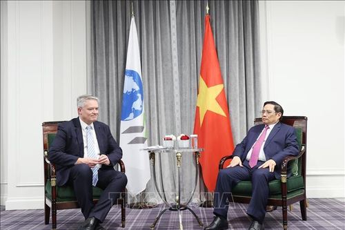 Thủ tướng Phạm Minh Chính tiếp Tổng Thư ký OECD
