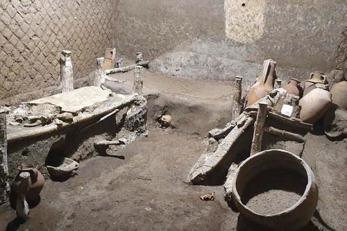 Phát hiện căn phòng của nô lệ ở thành phố cổ Pompeii