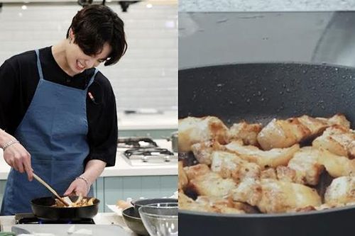 Jungkook BTS vào bếp làm cả những việc mà nhiều người rất ngại