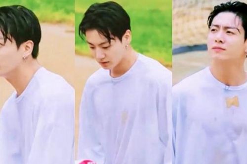 Jungkook BTS khiến trái tim ARMY xao xuyến với hình ảnh ướt át