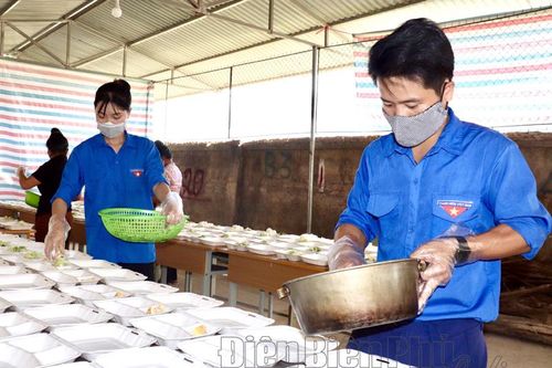Thanh niên huyện Điện Biên chung sức phòng, chống dịch Covid – 19