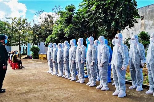 Quân khu 5 tăng cường 270 học viên y tá cho tỉnh Gia Lai chống dịch Covid-19