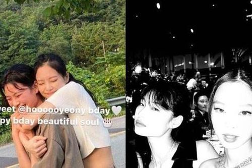 Đôi bạn thân Jennie - Ho Yeon hội ngộ tại Mỹ: Gấp đôi sang chảnh, gấp đôi visual nữ thần