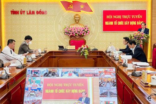 Ngành Tổ chức xây dựng Đảng nỗ lực cán đích 2021