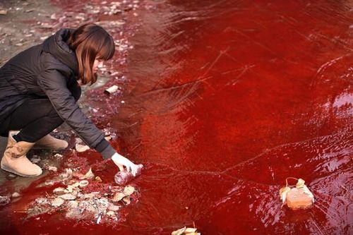 Dòng sông với màu nước hồng rực rỡ bí hiểm nhất ở Peru