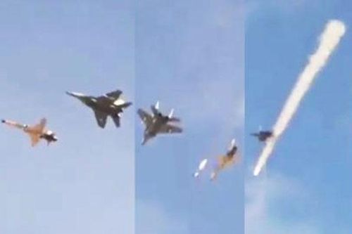 MiG-29 Iran diệt mục tiêu, luyện đánh chặn tên lửa Israel?