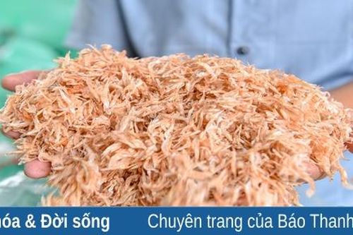 Làm giàu từ nghề sấy khô ruốc biển xuất khẩu