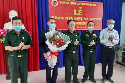 Ra mắt Chi hội hữu nghị Việt Nam – Campuchia huyện Đam Rông