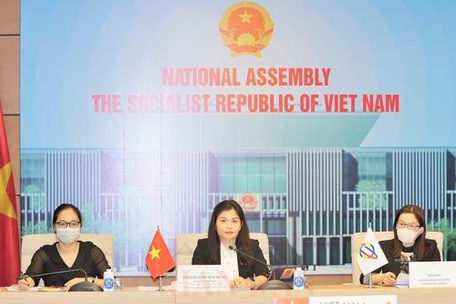 Đoàn đại biểu Quốc hội Việt Nam dự phiên thảo luận dự thảo Nghị quyết APPF - 29 về kinh tế và thương mại