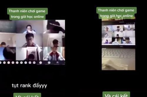 Nam sinh nhận cái kết 'đắng' khi lập team chơi game vào giờ học online, quên không tắt mic