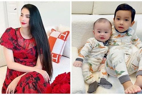 Rời showbiz, Phạm Hương giàu sụ, mẹ chồng chiều, hai con kháu khỉnh