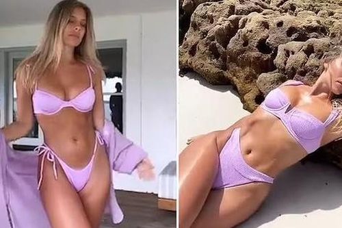 Mẫu áo tắm 9x khoe body với chỉ số 3 vòng 'vàng', cơ bụng số 11 gây ngưỡng mộ