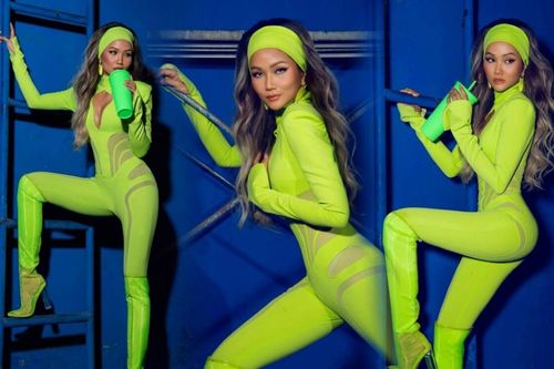 H'Hen Niê hóa siêu nhân xanh chuối quyến rũ nhưng ý tưởng bộ đồ làm fan muốn 'xỉu ngang'
