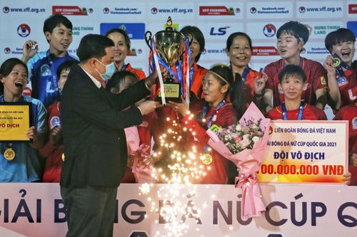 TP. HCM I lần thứ 2 vô địch giải bóng đá Nữ Cúp Quốc gia 2021