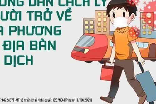Người từ vùng dịch về địa phương cần thực hiện cách ly y tế như thế nào?